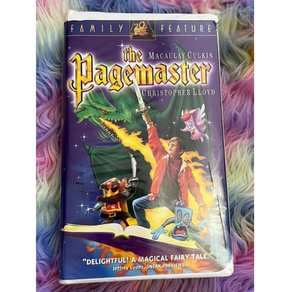 THE PAGEMASTER‎ VHS